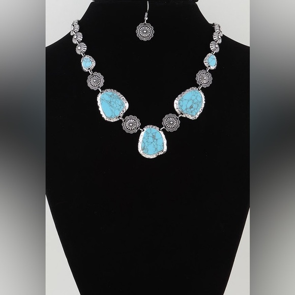 Jewelry - #95 Sophia Western Stone Charm Necklace